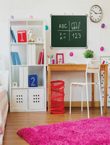 Double Sided White Board and Chalk Board, Non-Magnetic