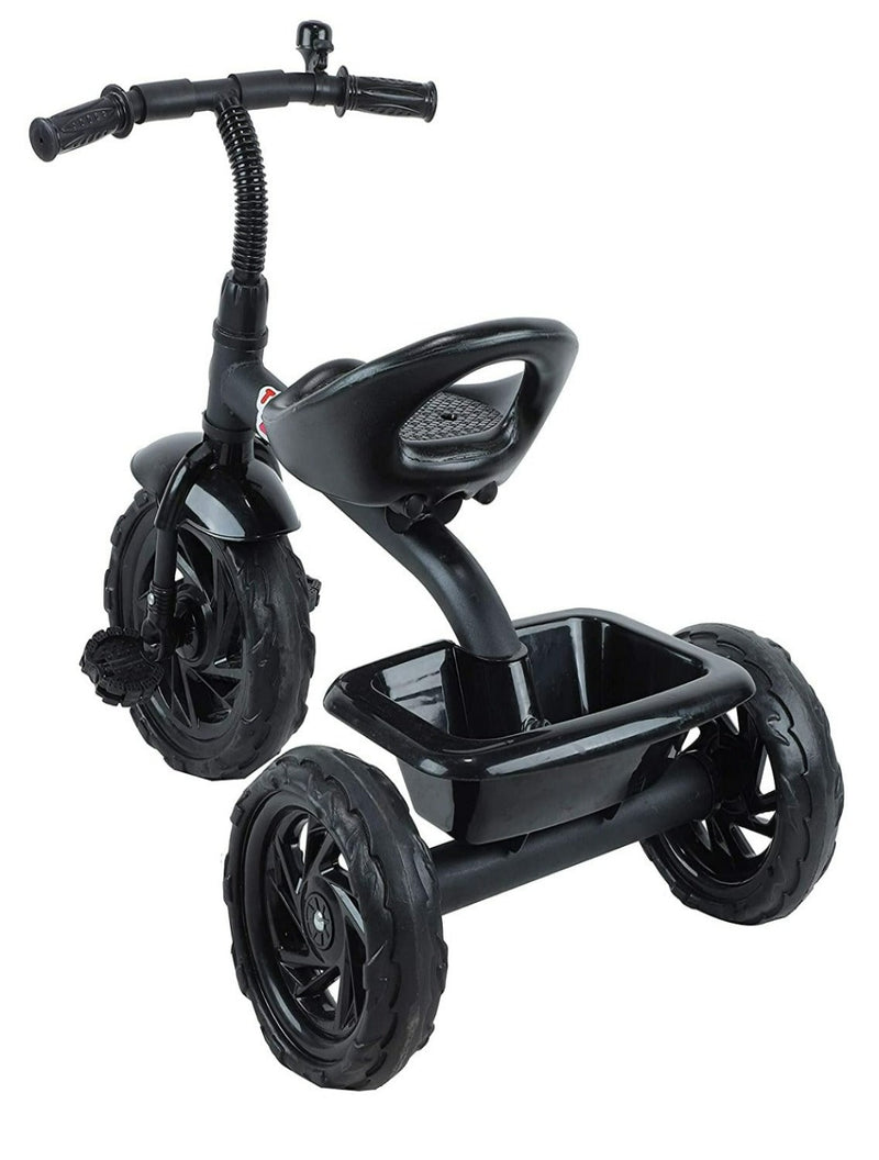 Tricycle With Storage Basket (Tz-524 Black)