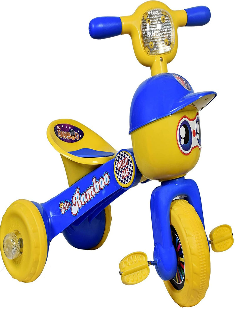 Rambo Tricycle With Light & Music (Blue)