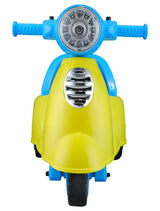 Vespa Rider With Light & Music (Blue)