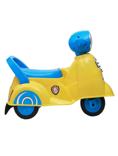 Vespa Rider With Light & Music (Blue)