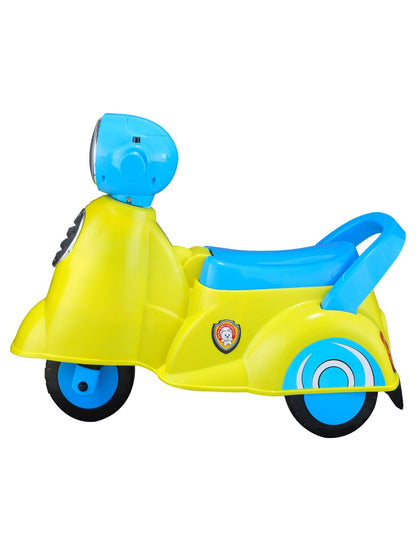 Vespa Rider With Light & Music (Blue)