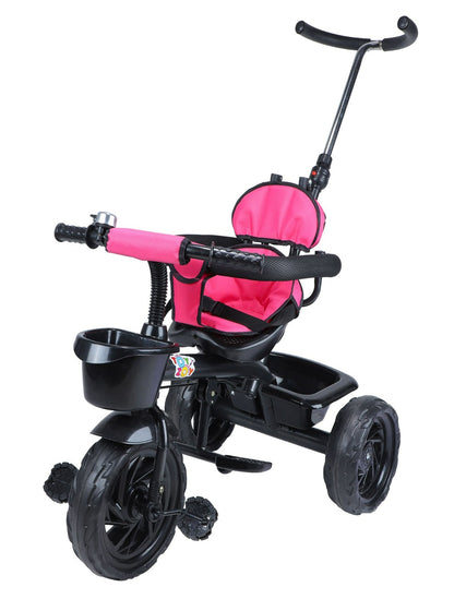 Tricycle With Safety Guardrail & Canopy (BJ-532 Pink)