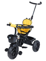 Tricycle With Safety Guardrail & Canopy (BJ-532 Yellow)