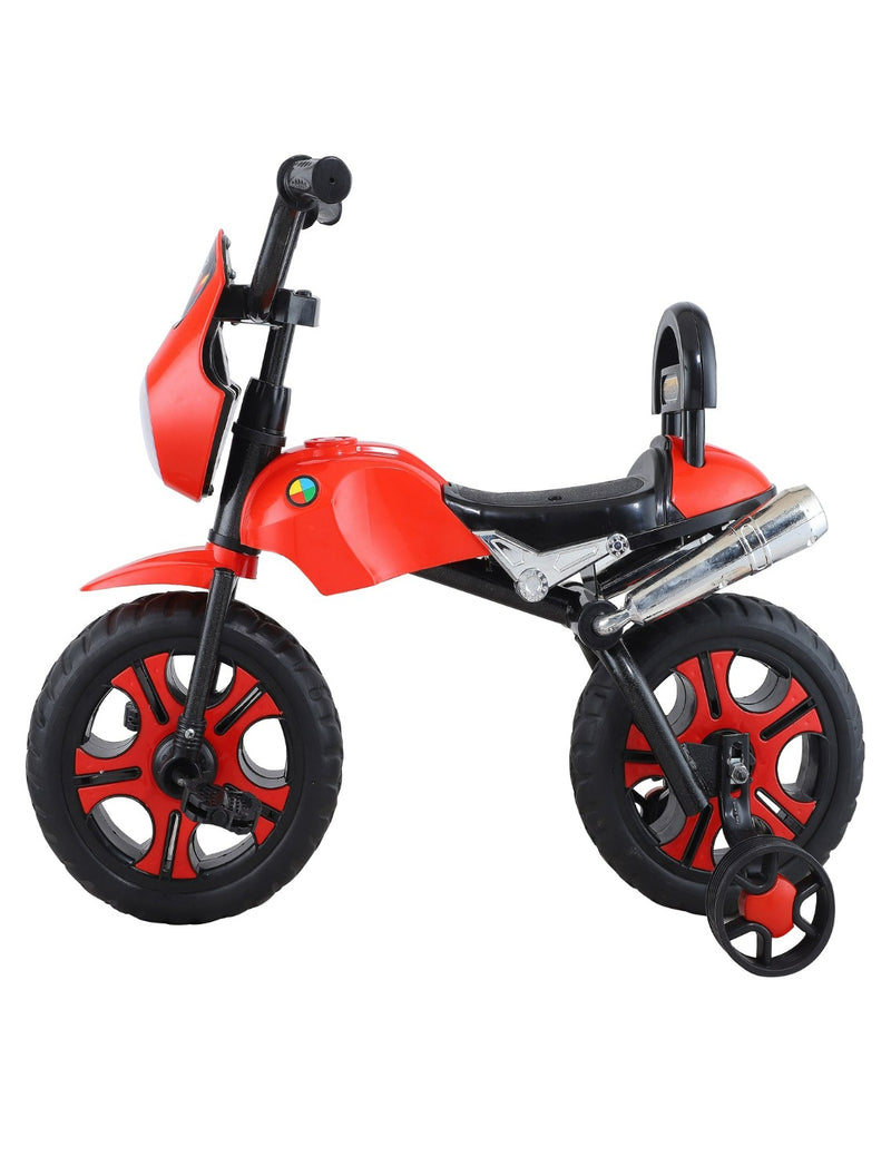 Tricycle Bullet 2 Wheels With Light And Music (BJ-5001 Red)