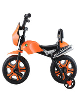 Tricycle Bullet 2 Wheels With Light And Music (BJ-5001 Orange)