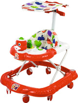 Musical Height Adjustable Ducky Walker With Hood & Parental Handle