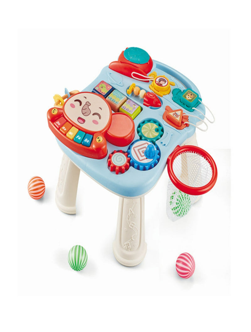 Musical Activity Walker Cum Activity Table (BLUE) 04