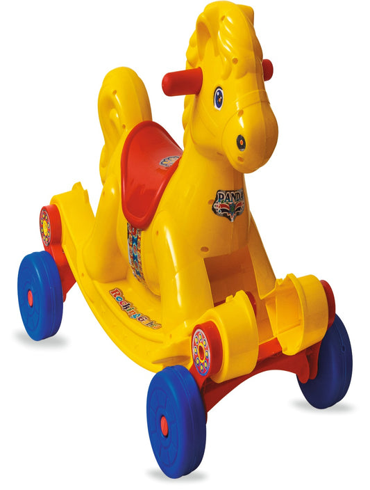 RIDER CUM ROCKER Gabru Horse YELLOW