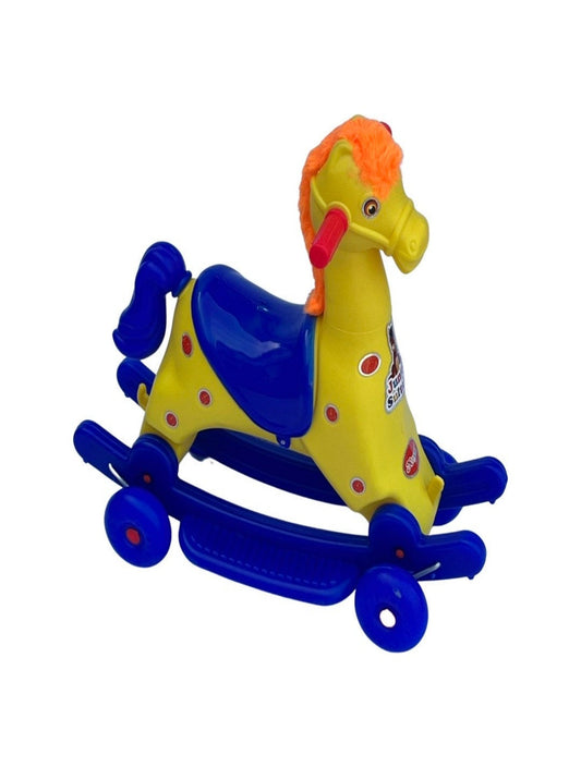 RIDER CUM ROCKER JR. SULTANA Horse (Multicolor)