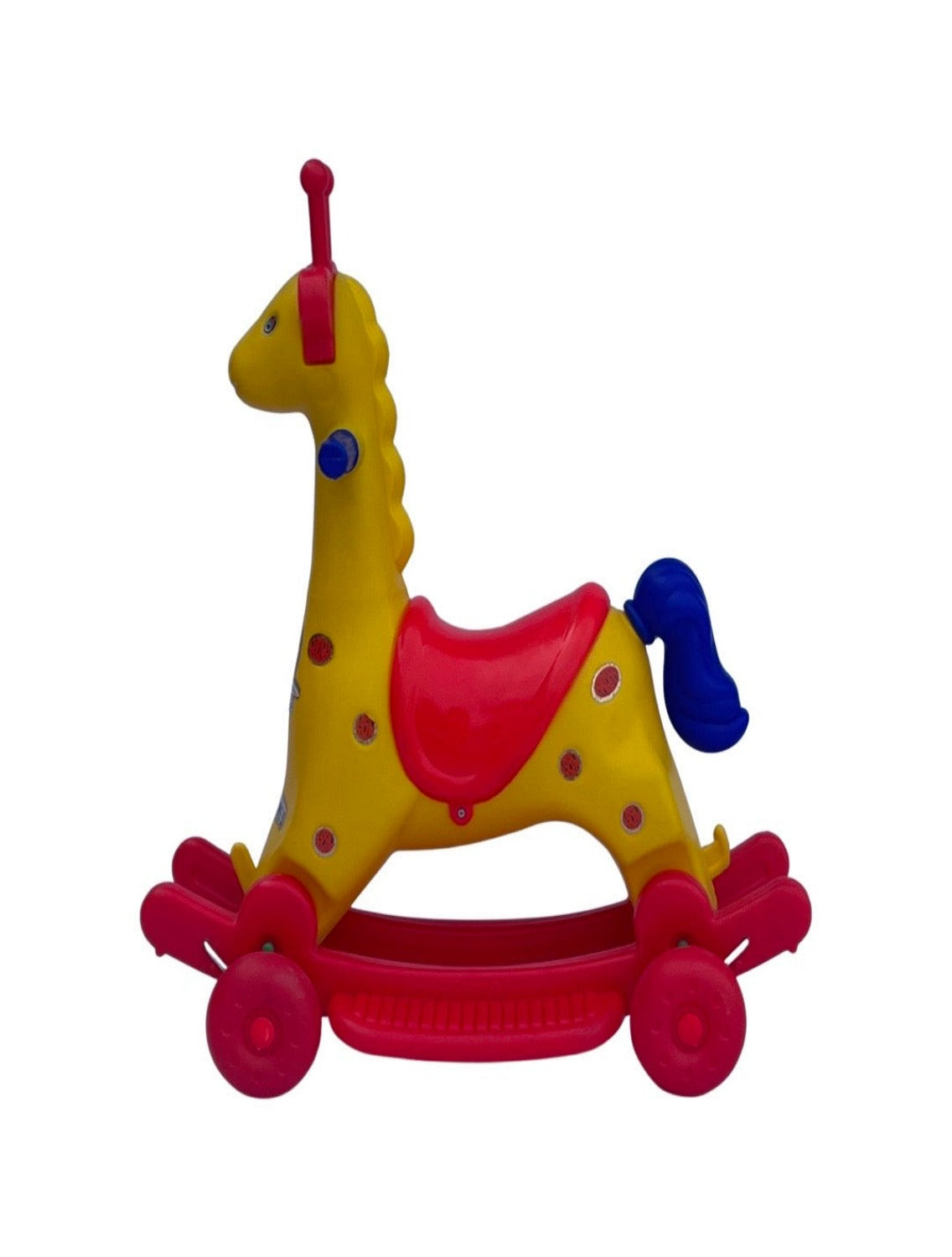 RIDER CUM ROCKER GIRAFEE (MULTICOLOR)