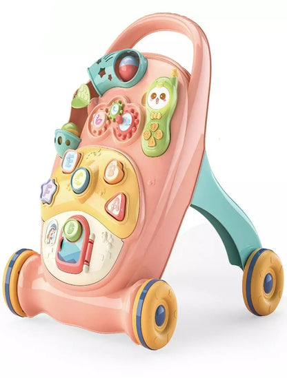 Multifunctional Baby Activity Walker (Pink)