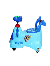 COW Swing Car With Light & Music - blue