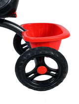 Musical Tricycle With Robo Light & Rear Basket (RED)