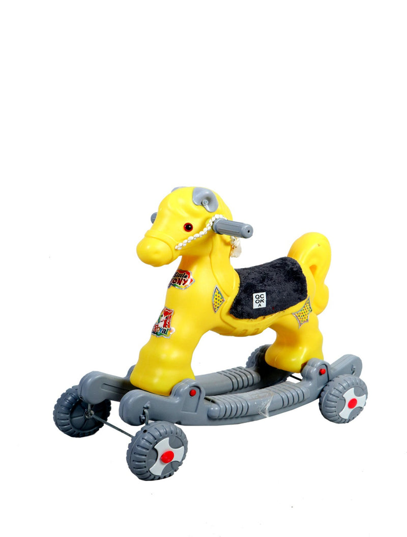 RIDER CUM ROCKER Chetak Horse (Multicolor)