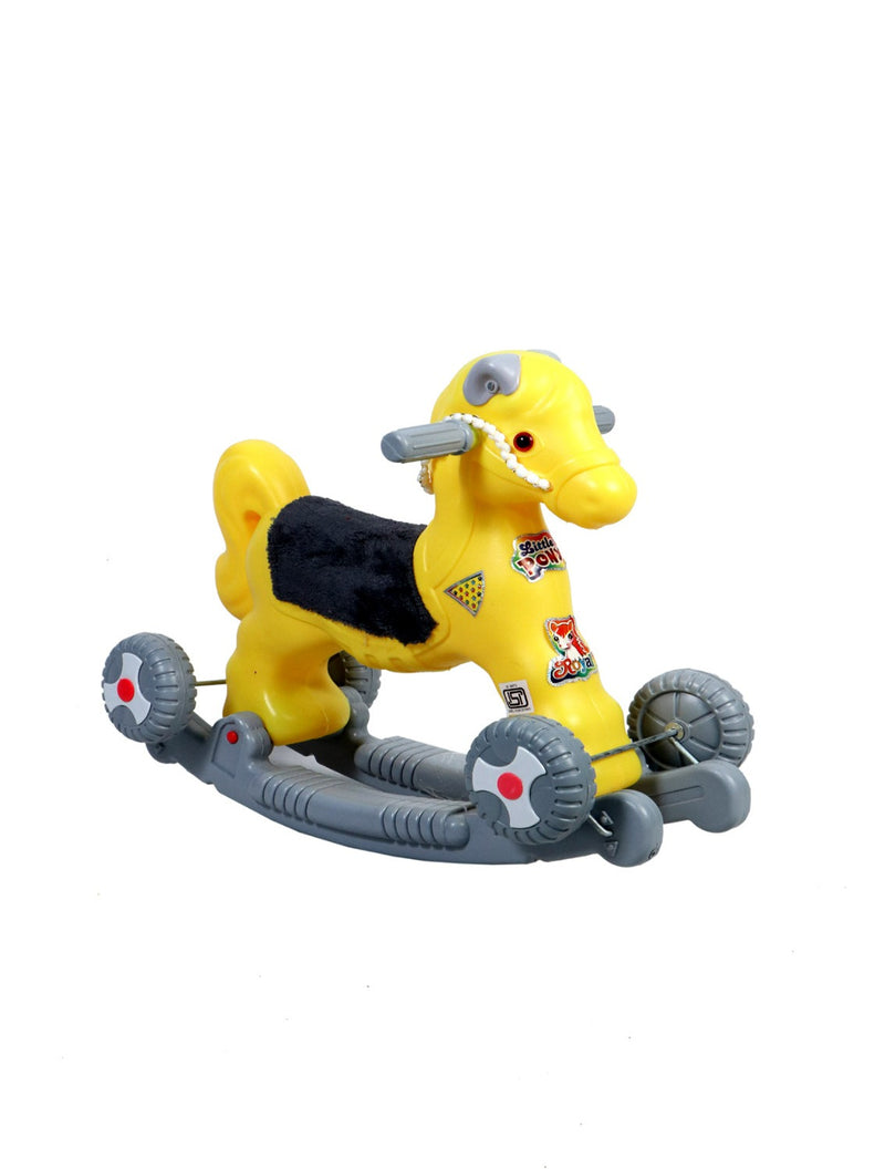 RIDER CUM ROCKER Chetak Horse (Multicolor)