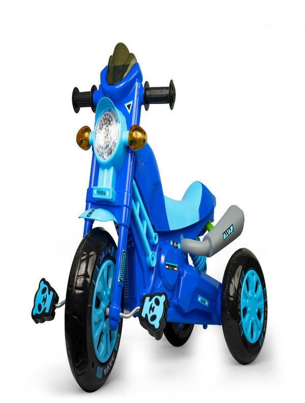 KIDS HARLEY TRICYCLE WITH LIGHT & MUSIC - BLUE