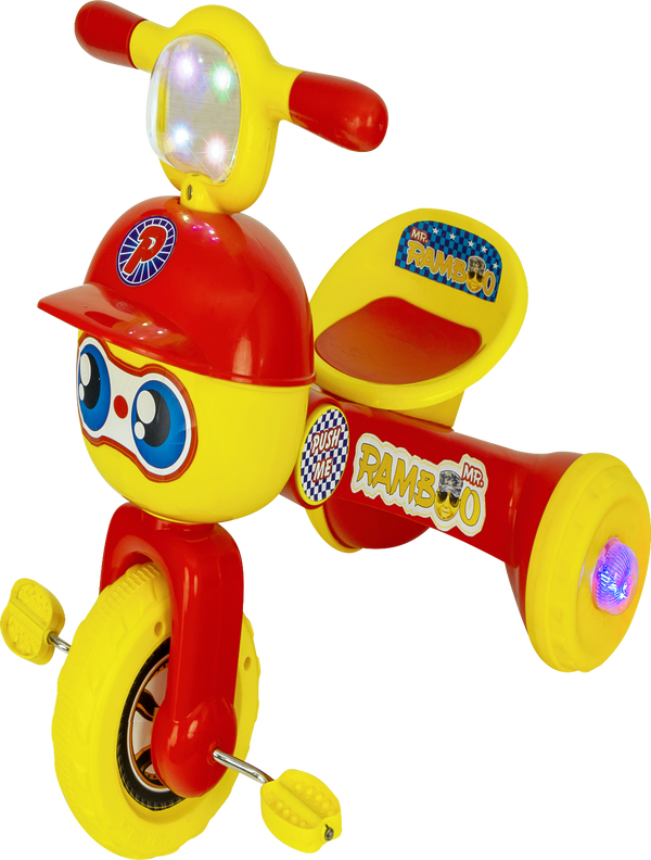 Rambo Tricycle With Light & Music (Red)