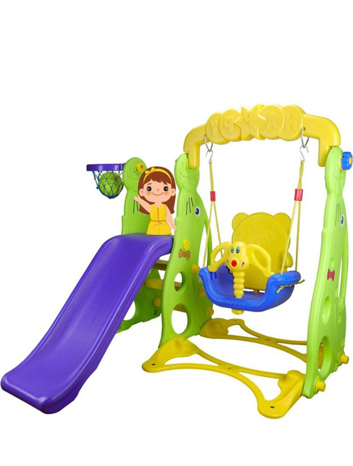 Buy Kids Slide and Swing 3 in 1 Play Centre