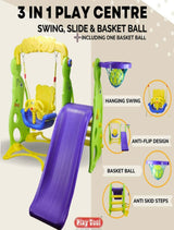 Buy Kids Slide and Swing 3 in 1 Play Centre