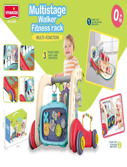 Multifunctional Baby Walker and Play GYM