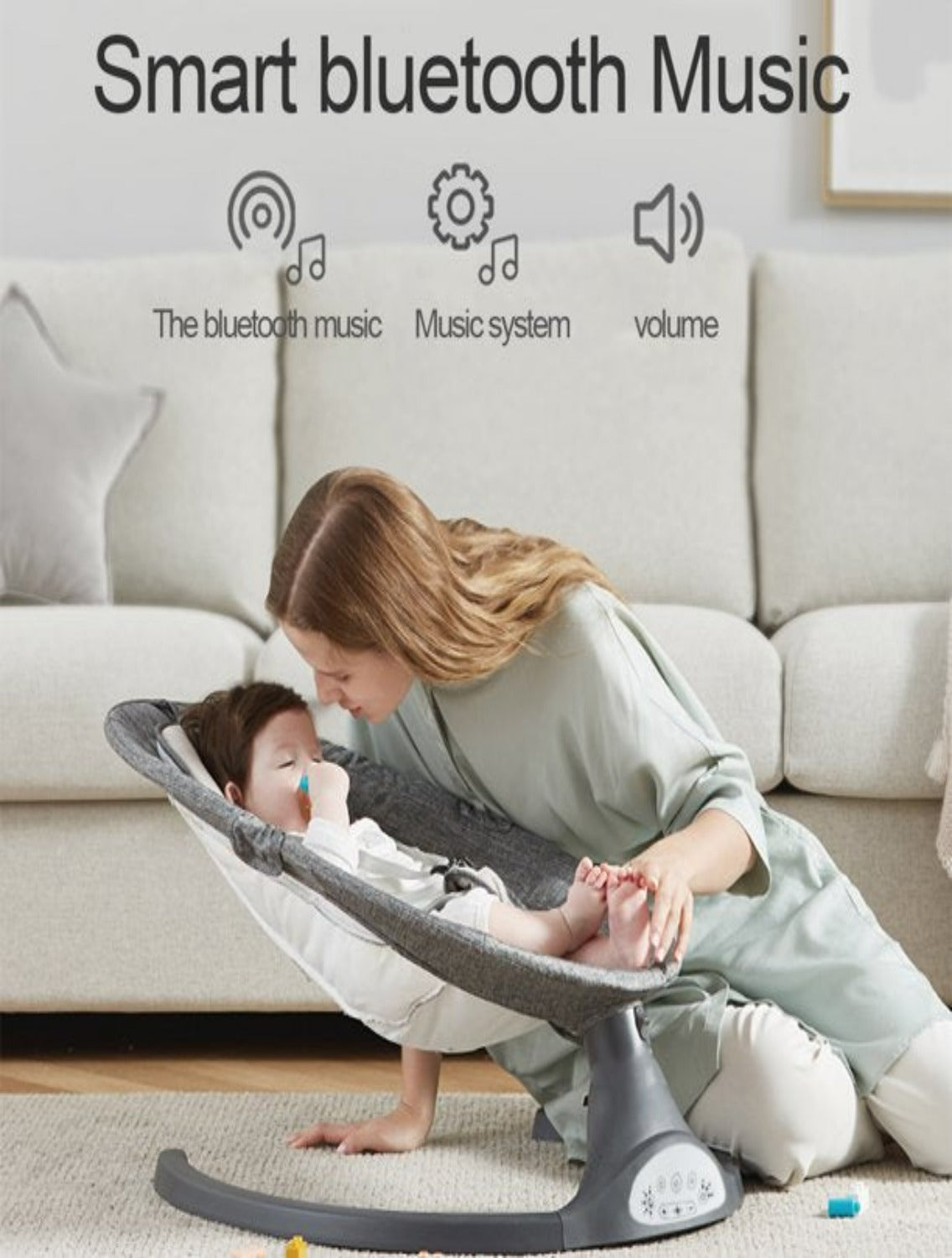 Musical Remote Control Swing Chair