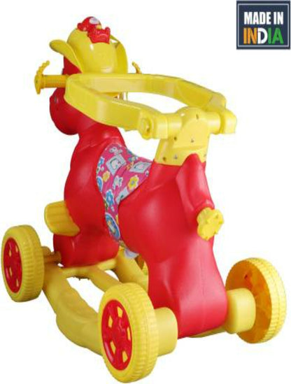 Rider cum Rocker Musical Derby Horse (Red)