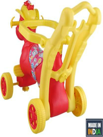 Rider cum Rocker Musical Derby Horse (Red)